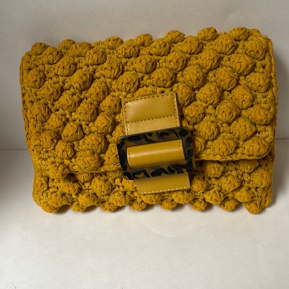 Crochet purse handbag or clutch boho style festival bag - Picture 1 of 9